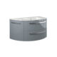LaToscana Ambra 38" Vanity With Left-Rounded Cabinet AM38OPT2R - Image 5