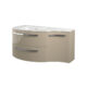 LaToscana Ambra 43" Vanity With Right Concave Cabinet AM43OPT1G - Image 7
