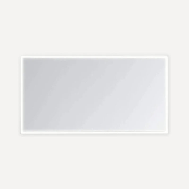 images Aquadom Edge 96'' × 32'' LED Lighted Bathroom Mirror - Image 1