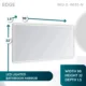 Aquadom Edge 96'' × 32'' LED Lighted Bathroom Mirror - Image 4