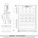 Kings Bottle 48" 3-Zone LOW E Glass Beverage and Wine Cooler Combo KBUSF54BW3-SS - Image 3