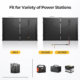 BougeRV 130W Portable Solar Kit for Outdoor Travel & Emergencies KIT03501