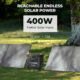 BougeRV FORT 1500 1456Wh LiFePO4 Portable Power Station KIT118