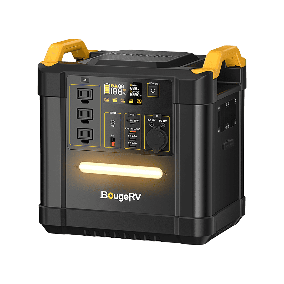 images BougeRV FORT 1500 1456Wh LiFePO4 Portable Power Station ISE164