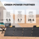 BougeRV LiFePO4 Solar Generator Fort 1500 ISE164-193-2