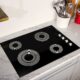 Cosmo 30" Electric Ceramic Glass Cooktop with 4 Burners, Dual Zone Elements, Hot Surface Indicator Light and Control Knobs COS-304ECC - Image 2