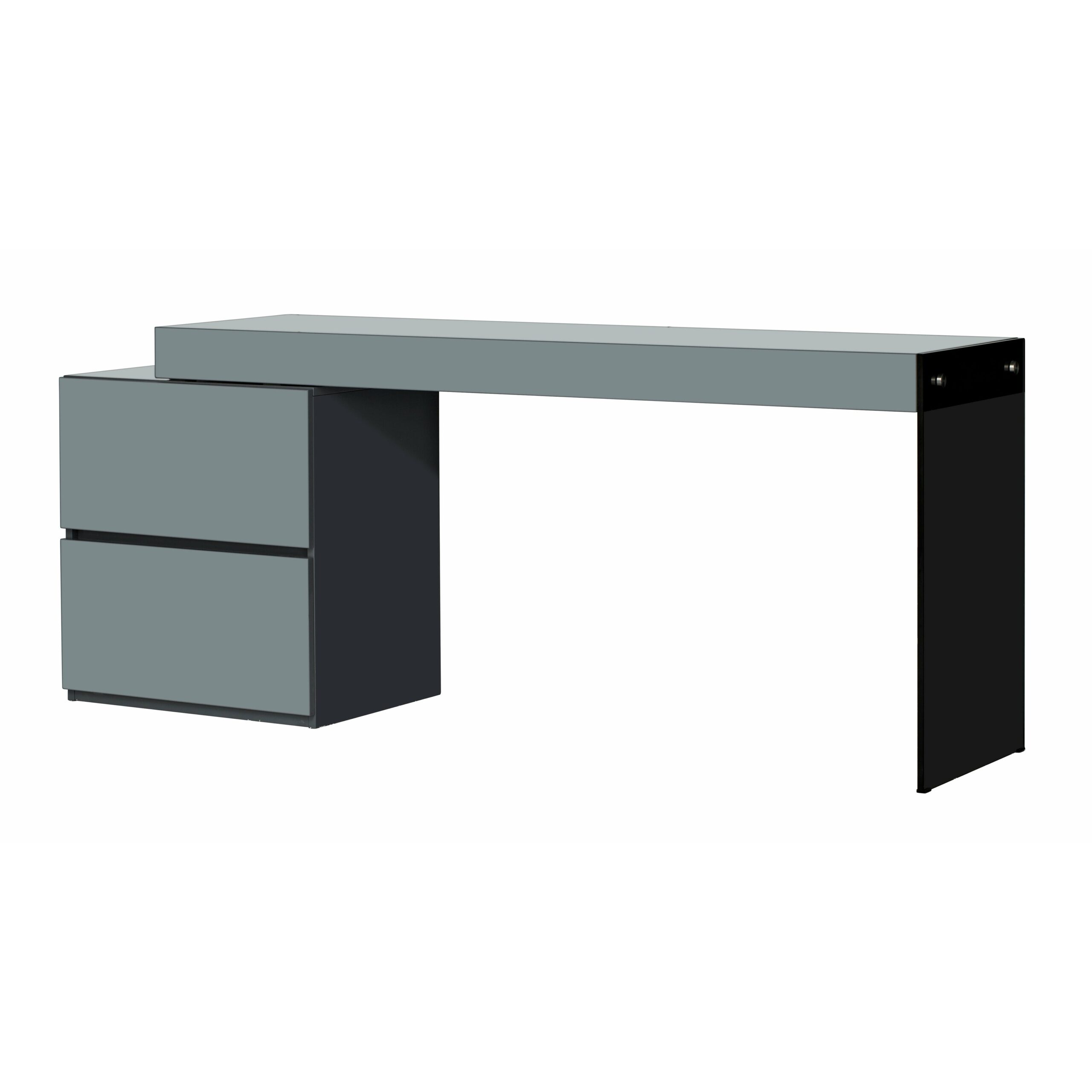 images J&M Furniture Coach Modern Office Desk 18075 - Image 1