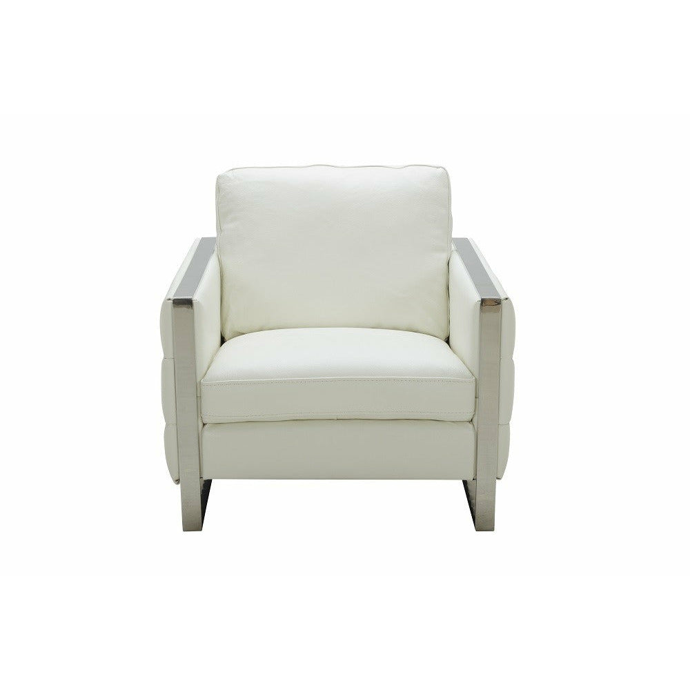 images J&M Furniture Constantin Chair in White 18571-C - Image 1