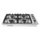 Cosmo 30" Gas Cooktop in Stainless Steel with 4 Italian Made Burners COS-DIC304