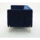 J&M Furniture Deco Chair in Blue Fabric 17663-B-C - Image 3