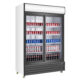 Kings Bottle Double Sliding Door Display Beverage Cooler Refrigerator G1000 - Image 2