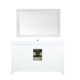 Altair Kinsley 60" Single Bathroom Vanity Set in White and Carrara White Marble Countertop with Mirror  536060S-WH-AW - Image 9