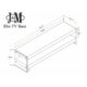 J&M Furniture Elm TV Base in Walnut 178544-TV - Image 2