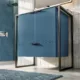 EVIVA Moma 24" Teal Bathroom Vanity with Black Metallic Legs-EVVN120-24BLU - Image 5