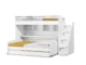 Eco Bel Mondo Twin-over-Twin XL / Full-over-Full XL 4-in-1 Bunk Bed System by Multimo Beds