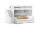Eco Bel Mondo 4-in-1 Wall Bunk Bed System – Twin-Over-Twin XL (or Full XL) by Multimo Beds - Image 2