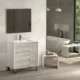 Eviva Bella 32” White/Gray Pine Vanity with Porcelain sink-EVVN543-32WH/GRPN - Image 2