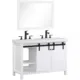 Eviva Dallas 48 White Double Sink Bathroom Vanity with White Top-EVVN529-48WHW-DS - Image 3