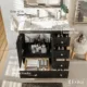 Eviva Happy  30" x 18" Transitional Espresso Bathroom Vanity with White Carrara Marble counter-Top-EVVN30-30X18ES - Image 3