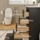 Eviva Happy  30" x 18" Transitional Espresso Bathroom Vanity with White Carrara Marble counter-Top-EVVN30-30X18ES - Image 6