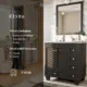 Eviva Happy  30" x 18" Transitional Espresso Bathroom Vanity with White Carrara Marble counter-Top-EVVN30-30X18ES - Image 7