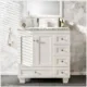 Eviva Happy  30" x 18" Transitional White Bathroom Vanity with White Carrara Marble Counter-top-EVVN30-30X18WH