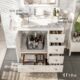 Eviva Happy  30" x 18" Transitional White Bathroom Vanity with White Carrara Marble Counter-top-EVVN30-30X18WH - Image 3