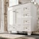 Eviva Happy  30" x 18" Transitional White Bathroom Vanity with White Carrara Marble Counter-top-EVVN30-30X18WH - Image 4
