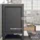 Eviva London 24" x 18" Gray Transitional Bathroom Vanity with White Carrara Top-TVN414-24x18GR - Image 4