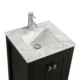 Eviva London 30" x 18" Espresso Transitional Bathroom Vanity with White Carrara Top-TVN414-30X18ES - Image 4