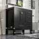 Eviva London 36" x 18" Espresso Transitional Bathroom Vanity with White Carrara Top-TVN414-36X18ES - Image 2
