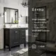 Eviva London 36" x 18" Espresso Transitional Bathroom Vanity with White Carrara Top-TVN414-36X18ES - Image 7