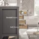 Eviva London 36" x 18" Gray Transitional Bathroom Vanity with White Carrara Top-TVN414-36X18GR - Image 5