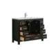 Eviva London 48" x 18" Espresso Transitional Bathroom Vanity with White Carrara Top-TVN414-48X18ES - Image 2