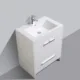 Eviva Lugano 30" White Modern Bathroom Vanity with White Integrated Top-EVVN750-8-30WH - Image 4