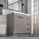 Eviva Lugano 36" Cement Gray Modern Bathroom Vanity with White Integrated Top-EVVN900-8-36CGR - Image 5