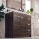 Eviva Lugano 36" Gray Oak Modern Bathroom Vanity with White Integrated Top-EVVN900-8-36GOK - Image 5