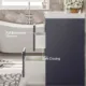 Eviva Lugano 48" Gray Modern Bathroom Vanity with White Integrated Top-EVVN1200-8-48GR - Image 4
