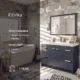 Eviva Lugano 48" Gray Modern Bathroom Vanity with White Integrated Top-EVVN1200-8-48GR - Image 5