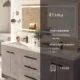 Eviva Lugano 72" Cement Gray Modern Double Sink Bathroom Vanity with White Integrated Top-EVVN1700-8-72CGR - Image 6