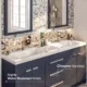 Eviva Lugano 72" Gray Modern Double Sink Bathroom Vanity with White Integrated Top-EVVN1700-8-72GR - Image 4