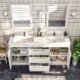 Eviva Lugano 72" White Modern Double Sink Bathroom Vanity with White Integrated Top-EVVN1700-8-72WH - Image 3