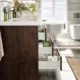 Eviva Lugano 84" Rosewood Modern Double Sink Bathroom Vanity with White Integrated Top-EVVN1900-8-84RSWD - Image 6