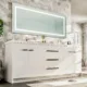 Eviva Lugano 84" White Modern Double Sink Bathroom Vanity with White Integrated Top-EVVN1900-8-84WH - Image 7