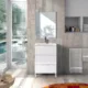 EVIVA Malmo 20" x 14" Freestanding White Bathroom Vanity-EVVN570-20X14WH