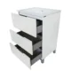 EVIVA Malmo 20" x 14" Freestanding White Bathroom Vanity-EVVN570-20X14WH - Image 3