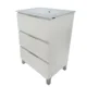 EVIVA Malmo 20" x 14" Freestanding White Bathroom Vanity-EVVN570-20X14WH - Image 4