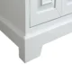 Eviva Monroe 36" White Transitional Bathroom Vanity with White Carrara Top-EVVN123-36WH - Image 5