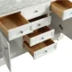 Eviva Monroe 48" White Transitional Bathroom Vanity with White Carrara Top-EVVN123-48WH - Image 7