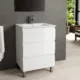 Eviva Vigo 24" White Bathroom Vanity With White Integrated Porcelain Sink-EVVN544-24WH